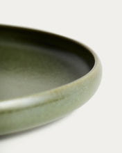 Load image into Gallery viewer, Uilo green ceramic dessert plate - image 5