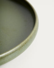 Load image into Gallery viewer, Uilo green ceramic dessert plate - image 6