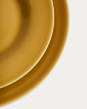 Load image into Gallery viewer, Selune yellow ceramic plate - image 9