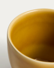 Load image into Gallery viewer, Selune yellow ceramic mug - image 6
