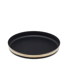 Load image into Gallery viewer, Shai tray made of stainless steel and rattan