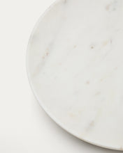 Load image into Gallery viewer, Ecin large, white marble serving plate - image 5