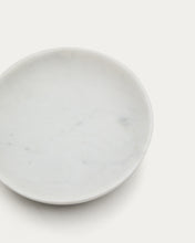 Load image into Gallery viewer, Ecin small, white marble serving plate - image 5