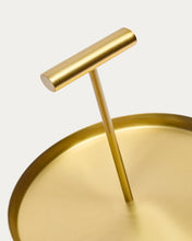 Load image into Gallery viewer, Aruc 2-layered tray made of gold-coloured stainless steel - image 3