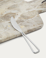 Load image into Gallery viewer, Emilse large cutting board and beige marble knife set - image 6