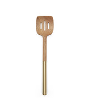 Load image into Gallery viewer, Sataya holed spatula made from FSC 100% acacia wood - image 2