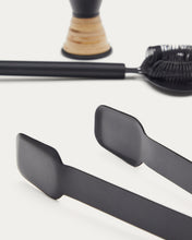 Load image into Gallery viewer, Shai set of black stainless steel and rattan cocktail utensils - image 6
