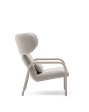 Load image into Gallery viewer, Inari armchair in beige and steel with beige painted finish FSC Mix Credit - image 2