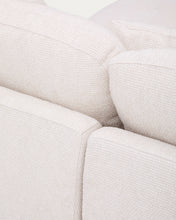 Load image into Gallery viewer, Laira 3-seater sofa bed with right chaise longue in ecru chenille 246cm FSC Mix Credit - image 13