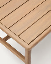 Load image into Gallery viewer, Alabe set consisting of one 2-seater sofa, 2 armchairs and one coffee table in FSC 100% acacia wood - image 9