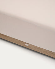 Load image into Gallery viewer, Ambra 3-seater sofa in solid acacia wood with light finish 249cm FSC 100% - image 12