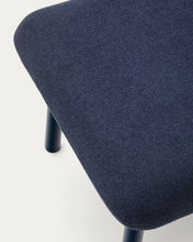 Load image into Gallery viewer, Inari footrest in blue and steel with a blue painted finish 60 x 50cm FSC Mix Credit - image 5