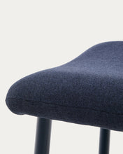 Load image into Gallery viewer, Inari footrest in blue and steel with a blue painted finish 60 x 50cm FSC Mix Credit - image 6
