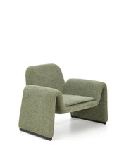 Load image into Gallery viewer, Melvia green chenille armchair - image 2