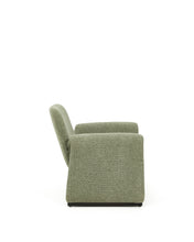 Load image into Gallery viewer, Melvia green chenille armchair - image 3