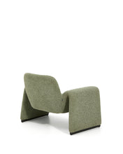 Load image into Gallery viewer, Melvia green chenille armchair - image 4