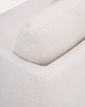Load image into Gallery viewer, Laira 3-seater sofa bed with left chaise longue in ecru chenille 246cm FSC Mix Credit - image 12