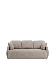 Load image into Gallery viewer, Laira 3-seater sofa bed in taupe chenille 218cm FSC Mix Credit - image 2