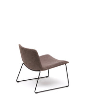 Load image into Gallery viewer, Zahara brown armchair and steel in a black finish, 100% FSC - image 4