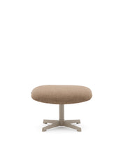Load image into Gallery viewer, Jaspe swivel footrest in light brown and metal with a grey finish FSC™ 100%. - image 6