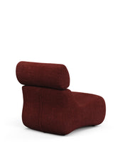 Load image into Gallery viewer, Club burgundy bouclé armchair - image 3
