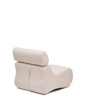 Load image into Gallery viewer, Club ecru-coloured, bouclé armchair - image 4