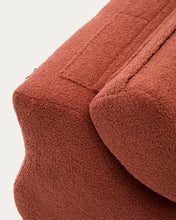 Load image into Gallery viewer, Club terracotta bouclé armchair - image 8