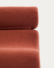 Load image into Gallery viewer, Club terracotta bouclé armchair - image 9