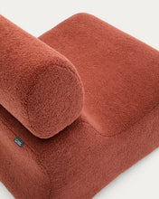 Load image into Gallery viewer, Club terracotta bouclé armchair - image 10