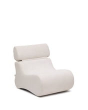 Load image into Gallery viewer, Club pearl-coloured, chenille armchair