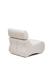 Load image into Gallery viewer, Club pearl-coloured, chenille armchair - image 5