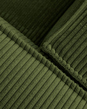 Load image into Gallery viewer, Blok 3-seater sofa in green thick corduroy 240cm FSC Mix Credit - image 10