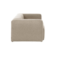 Load image into Gallery viewer, Blok 2-seater beige chenille sofa 210cm FSC Mix Credit - image 4