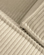 Load image into Gallery viewer, Blok 2-seater sofa in natural thick corduroy 210cm FSC Mix Credit - image 4