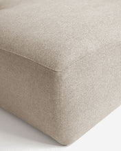Load image into Gallery viewer, Blok 2-seater beige chenille left chaise longue sofa 240cm FSC Mix Credit - image 9