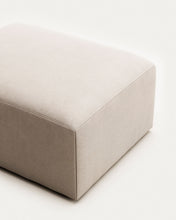 Load image into Gallery viewer, Blok beige chenille footrest 90 x 74cm FSC Mix Credit - image 6