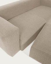 Load image into Gallery viewer, Blok beige chenille footrest 90 x 74cm FSC Mix Credit - image 7