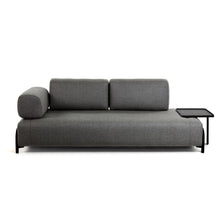 Load image into Gallery viewer, Module 3 seaters Compo dark grey 232 cm - image 3