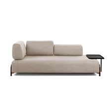 Load image into Gallery viewer, Compo 3 seater sofa with large tray in Beige-Grey, 252 cm - image 3