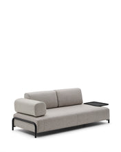 Load image into Gallery viewer, Compo 3 seater sofa with large tray in Beige-Grey, 252 cm - image 4
