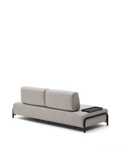 Load image into Gallery viewer, Compo 3 seater sofa with small tray in Beige-Grey, 232 cm - image 7
