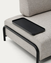 Load image into Gallery viewer, Compo 3 seater sofa with small tray in Beige-Grey, 232 cm - image 13