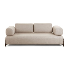 Load image into Gallery viewer, Compo 3 seater sofa in Beige-Grey, 232 cm