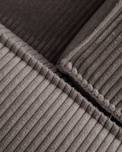 Load image into Gallery viewer, Blok grey thick corduroy 4-seater corner sofa 320 x 230cm/230 x 320cm FSC Mix Credit - image 9