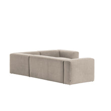 Load image into Gallery viewer, Blok beige chenille 3-seater corner sofa 290 x 230cm/230cm x 290cm FSC Mix Credit - image 5