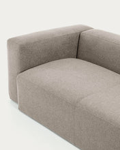 Load image into Gallery viewer, Blok beige chenille 3-seater corner sofa 290 x 230cm/230cm x 290cm FSC Mix Credit - image 9