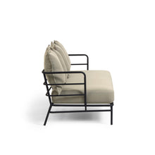 Load image into Gallery viewer, Mareluz 3 seater sofa in black steel, 197 cm - image 3
