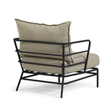 Load image into Gallery viewer, Mareluz black steel armchair - image 3