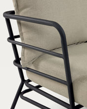 Load image into Gallery viewer, Mareluz black steel armchair - image 11