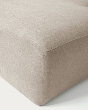 Load image into Gallery viewer, Blok 3-seater beige chenille right chaise longue sofa 300cm FSC Mix Credit - image 9